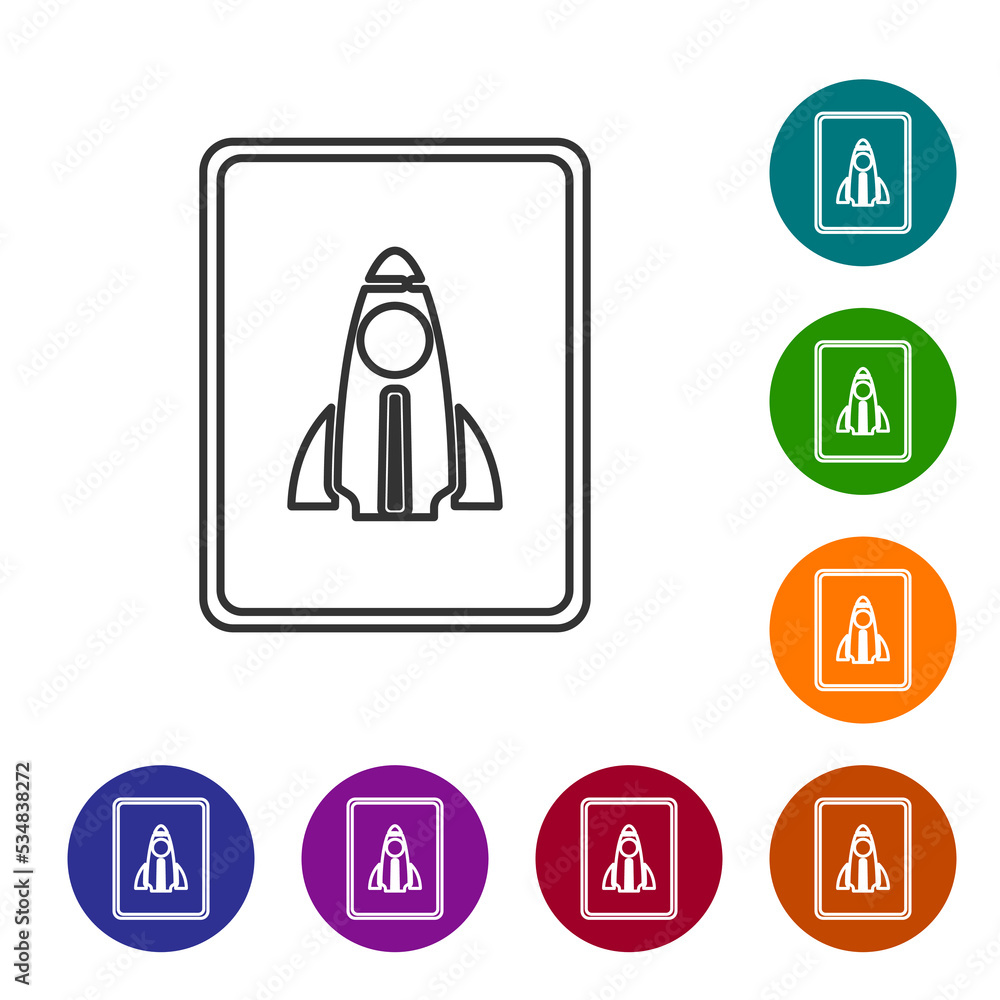 Black line Business startup project concept icon isolated on white background. Symbol of new business, entrepreneurship, innovation and technology. Set icons in color circle buttons. Vector Black line Business startup project concept icon isolated on white background. Symbol of new business, entrepreneurship, innovation and technology. Set icons in color circle buttons. Vector