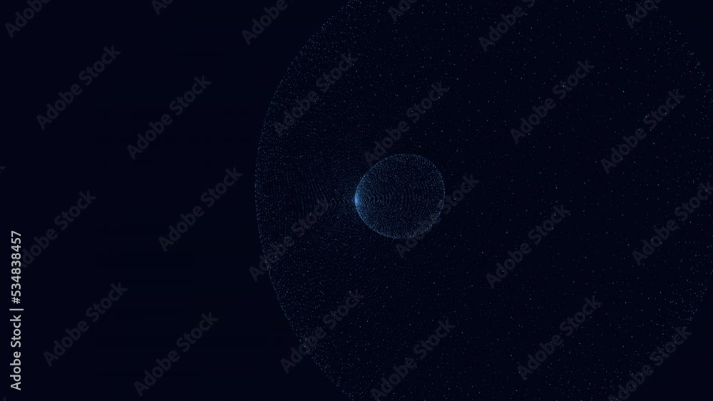 Fly space dust and glitters in dark galaxy, motion abstract sci-fi, space and futuristic style background Fly space dust and glitters in dark galaxy, motion abstract sci-fi, space and futuristic style background