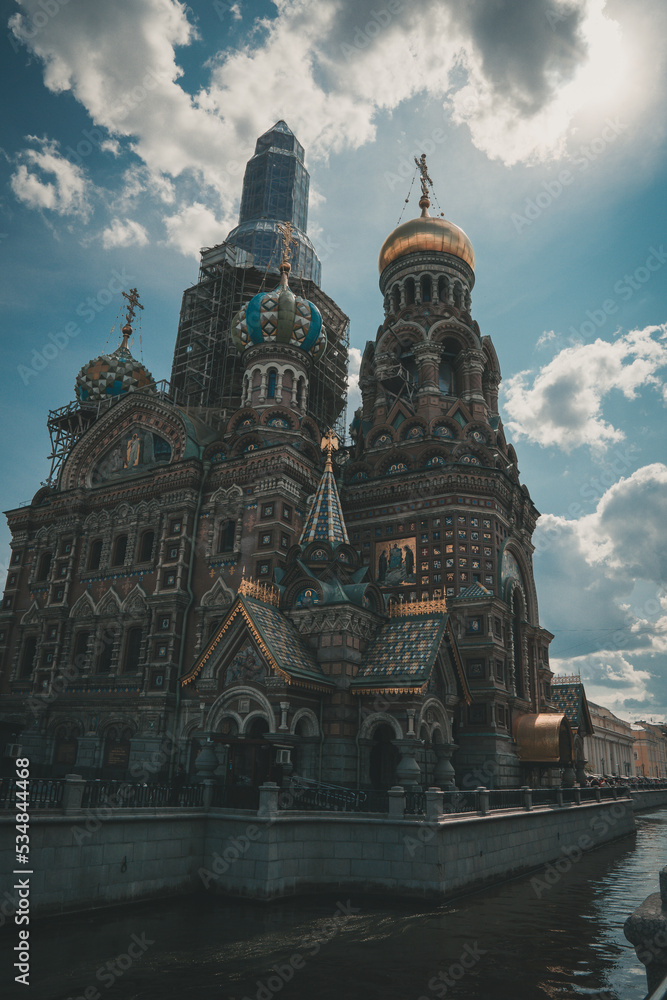 Savior of the spilled blood, Saint Petersburg, Russia