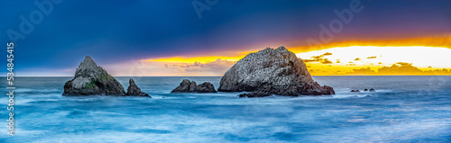 Photography Spectacular sunset at the sea