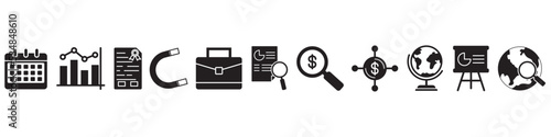 bussines icons set