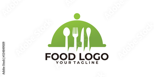 food logo icon vector isolated