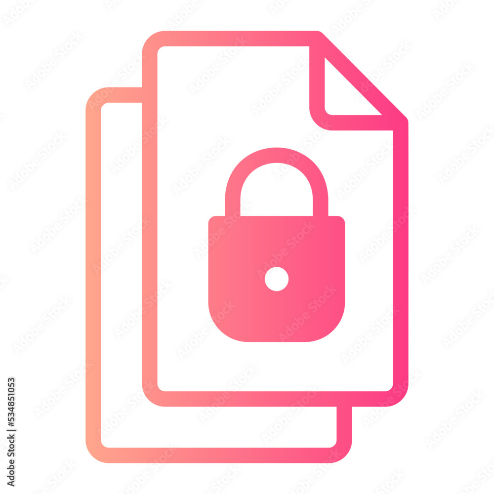 document gradient icon document gradient icon