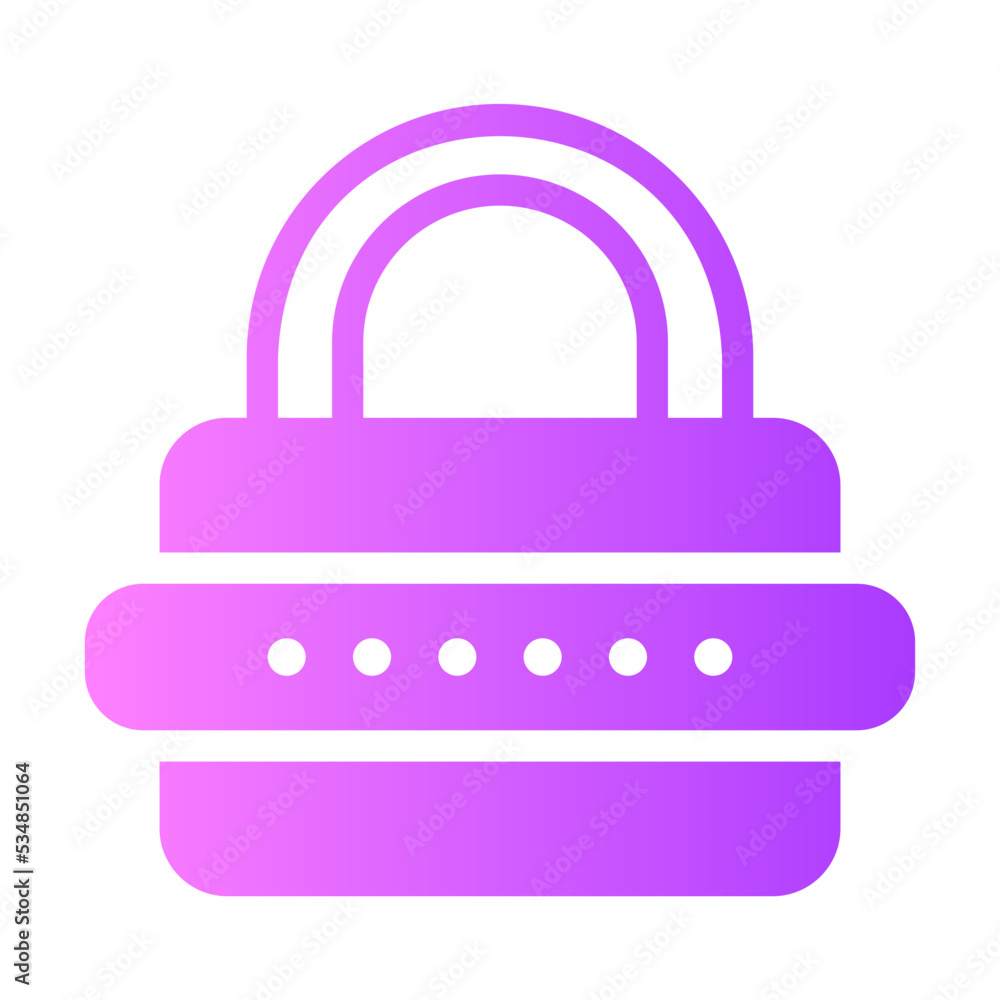 password gradient icon