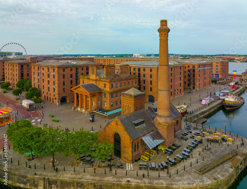 Fotografija Pumphouse at Royal Albert Dock in Liverpool, Merseyside, UK