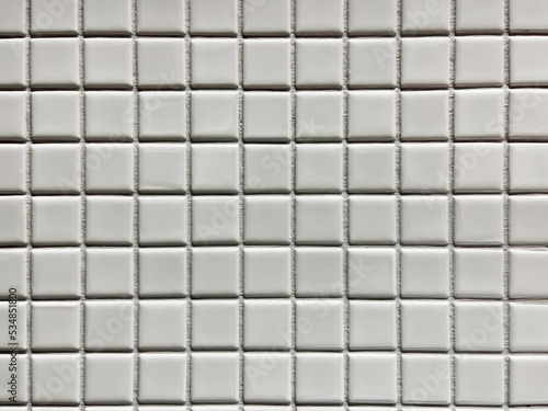 Abstract Texture Background "White Tile Wall"