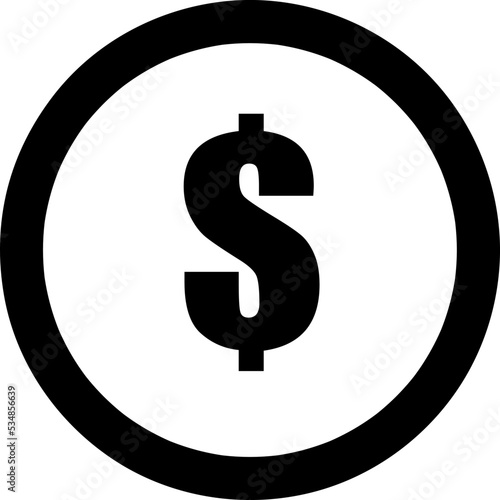 dollar sign icon