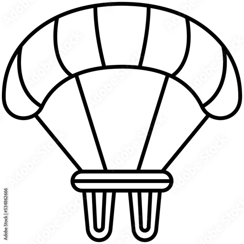 parachuting icon