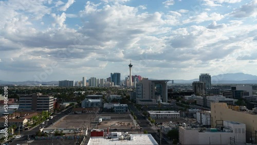  Las Vegas Skyline and Cityscape  Time Lapse Nevada USA