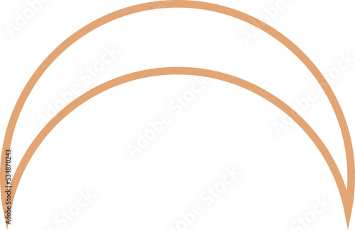 Abstract organic shape
