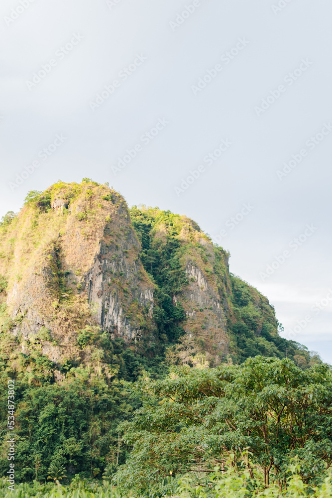 Naklejka premium rock in the mountains