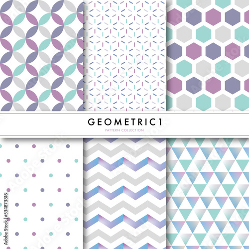 幾何学的なパターンセット　Geometric  Pattern Set