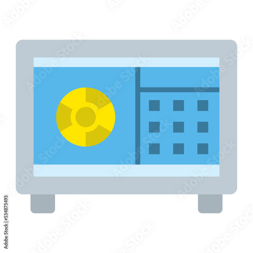 Safebox Flat Icon