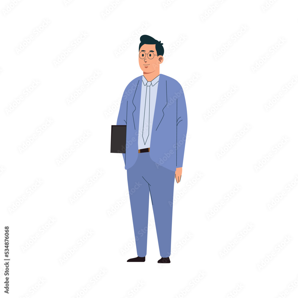 Business man illustration design Business man illustration design