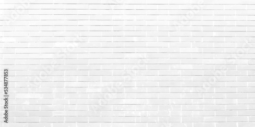 White seamless color brick wall background