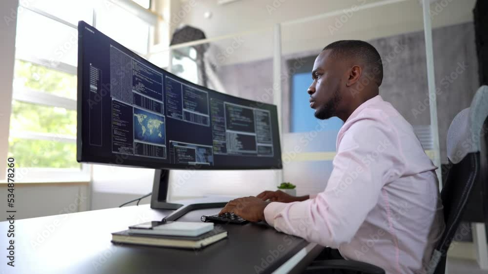 Man Programmer. Man Coding Man Programmer. Man Coding