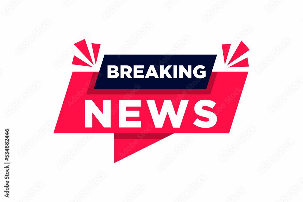 Megaphone with Breaking news speech bubble banner. Loudspeaker. Label for business, marketing and advertising. Vector on isolated background. Megaphone with Breaking news speech bubble banner. Loudspeaker. Label for business, marketing and advertising. Vector on isolated background.