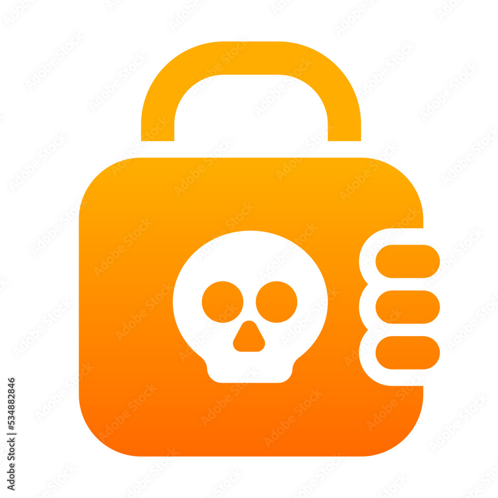 skull padlock skull padlock