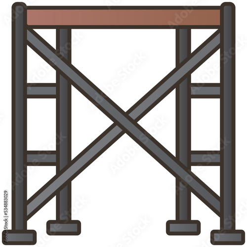 Scaffolding icon