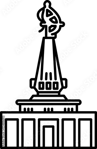 Canvas Print slavin icon