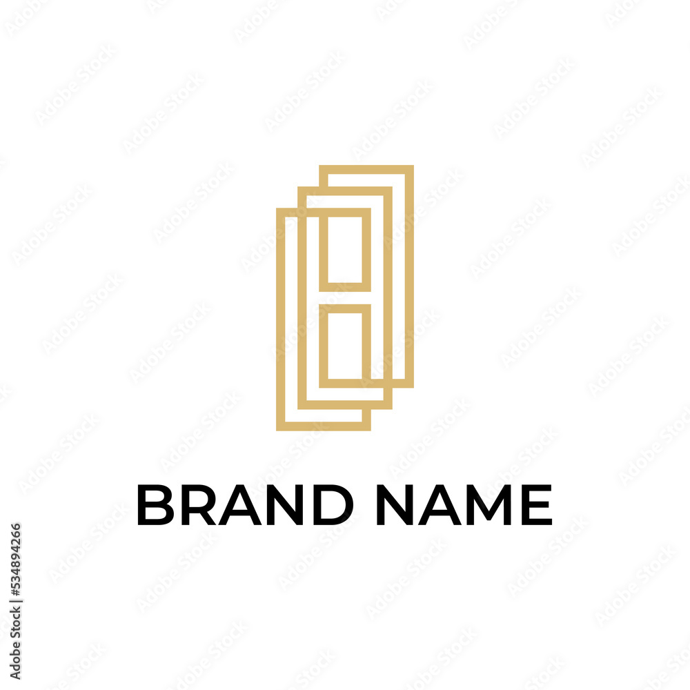 simple luxury letter H and number eight simple luxury letter H and number eight