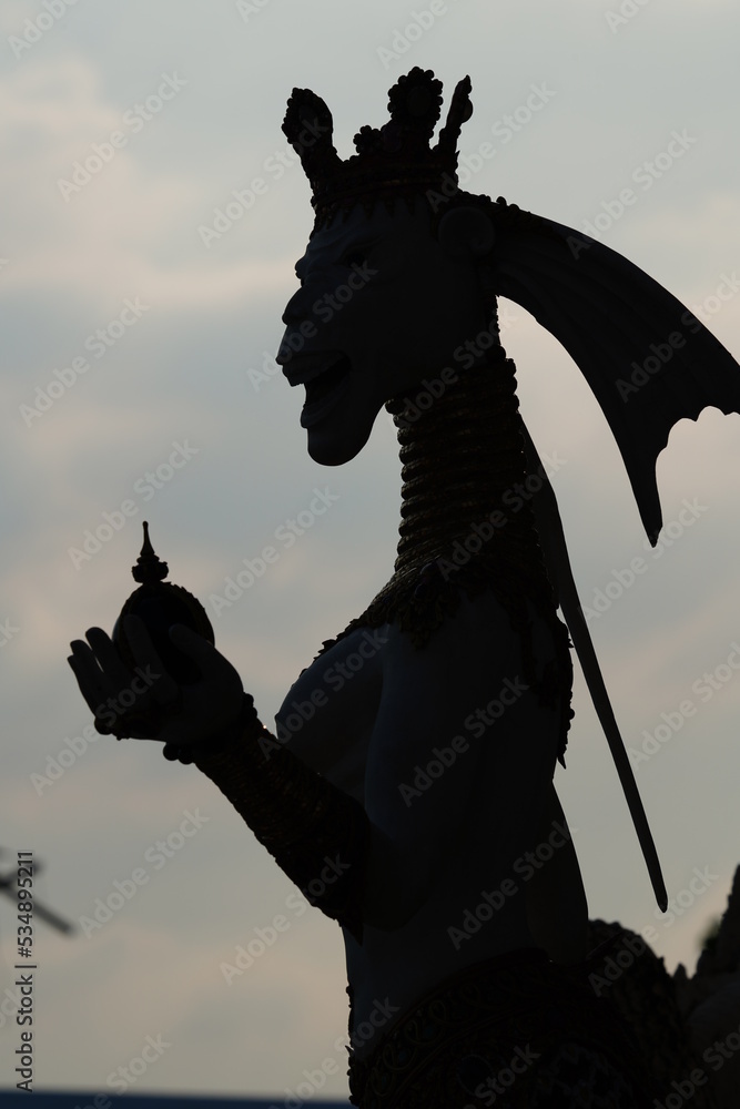 Wat Pariwat, Bangkok, Thailand for tourists to see and take pictures