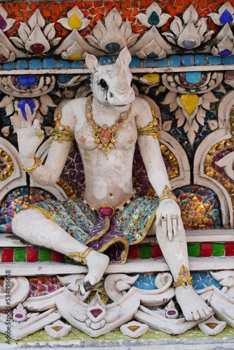 Photography Wat Pariwat, Bangkok, Thailand for tourists to see and take pictures