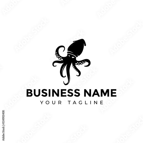 Fototapeta Naklejka Na Ścianę i Meble -  kraken logo