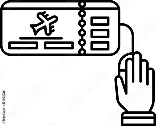 ticket icon