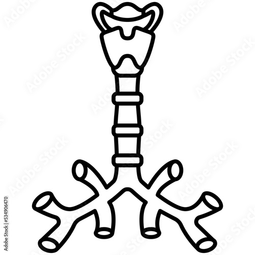 Trachea icon