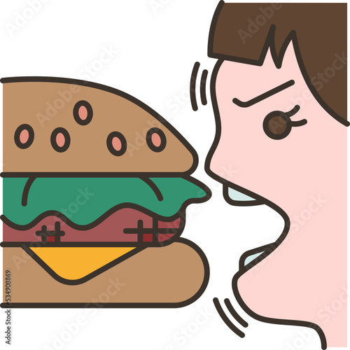 unhealthy icon