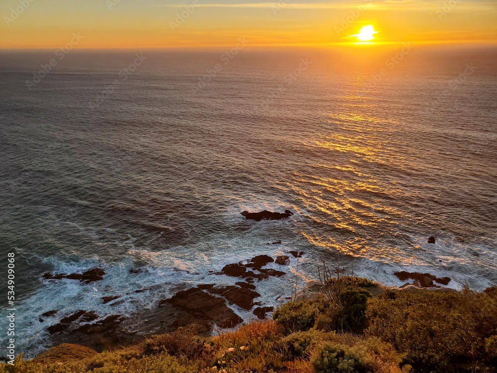 Obraz premium sunset on the sea