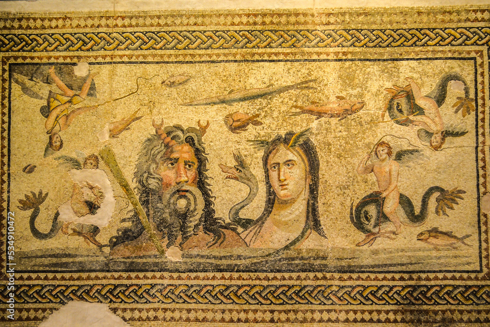 ancient roman mosaic