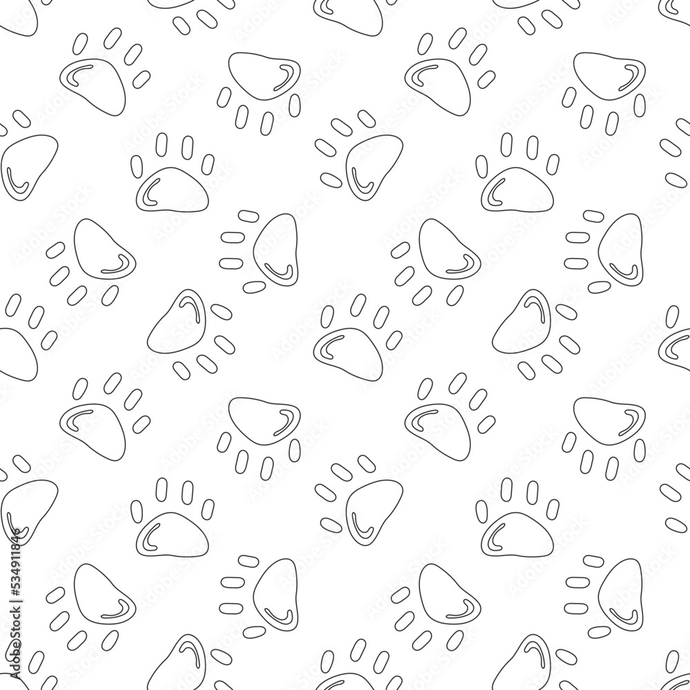 vector seamless pattern dog. vector seamless pattern dog.
