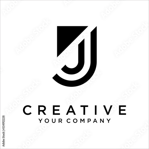 Free Download Letter J logo icon design template elements - GFXLoad