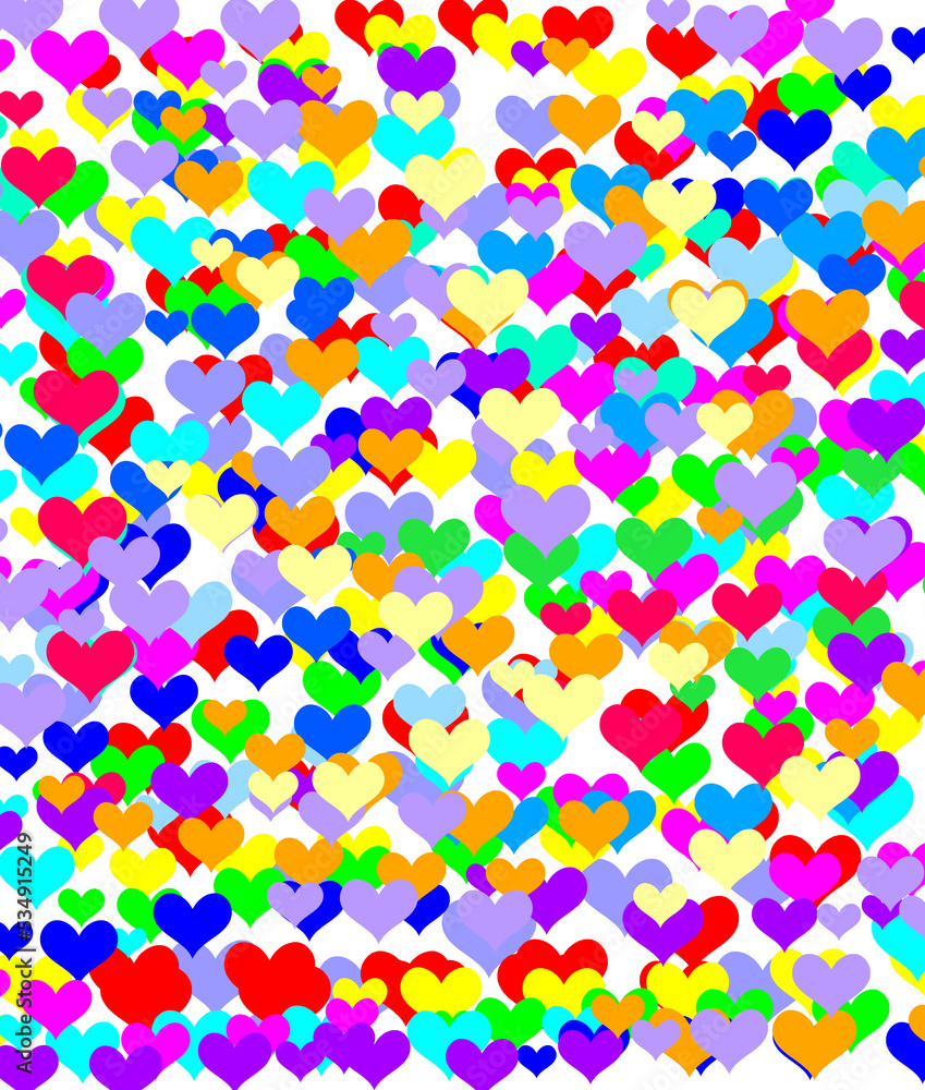 Heart Colorful