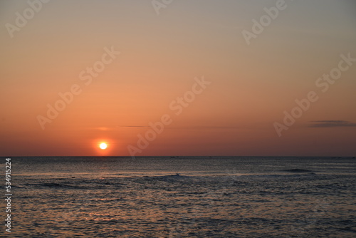 sunrise on the beach © Gabriel