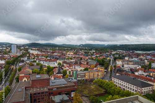 panorama of the city, kaiserslautern