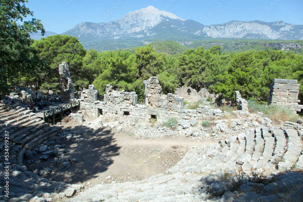 Phaselis Ancient Greek City Amphitheater
