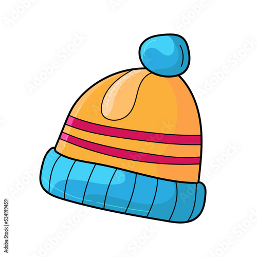 Obraz na plátne Warm hat icon