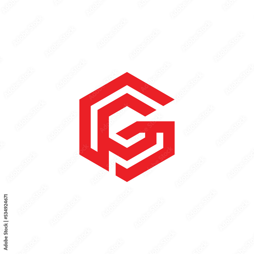 PG GP G P Letter Alphabet Monogram Initial Hexagon Vector Abstract Illustration Logo Icon Design Template Element PG GP G P Letter Alphabet Monogram Initial Hexagon Vector Abstract Illustration Logo Icon Design Template Element