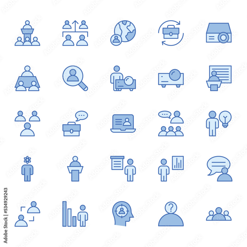 Fill blue outline Business Management Fill blue outline Business Management