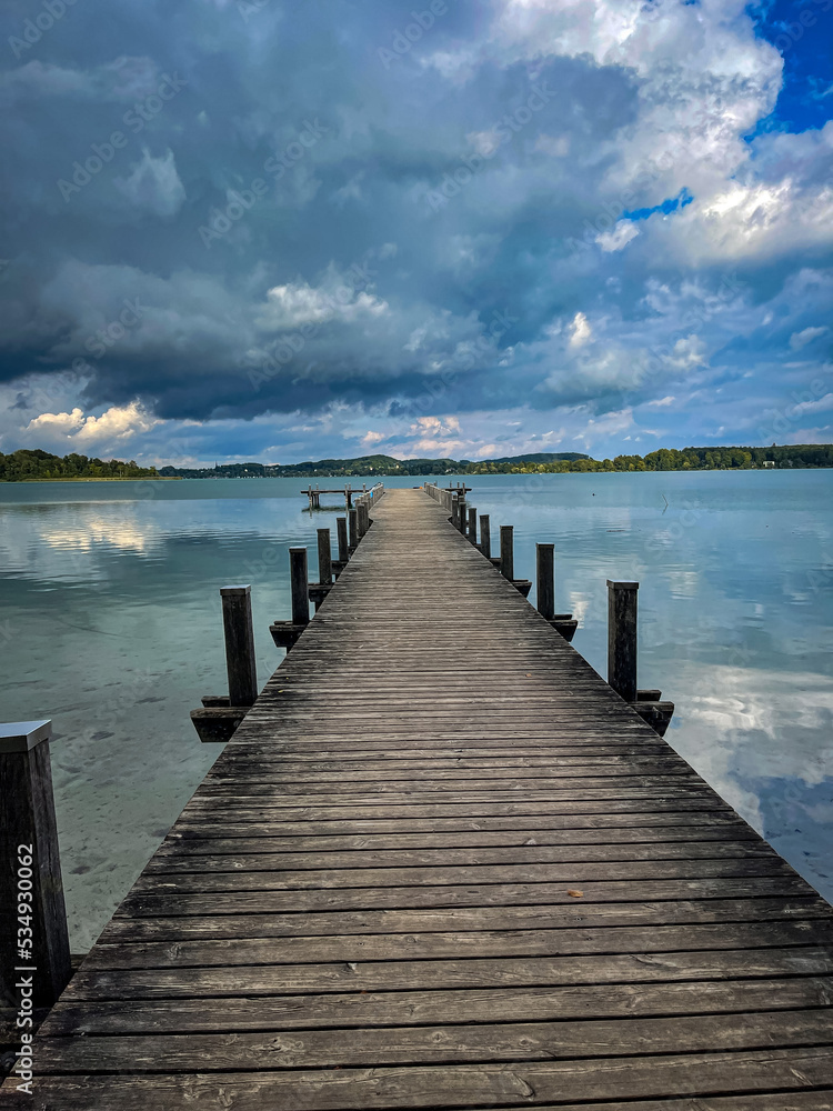 Fototapeta premium Wörthsee Bayern 