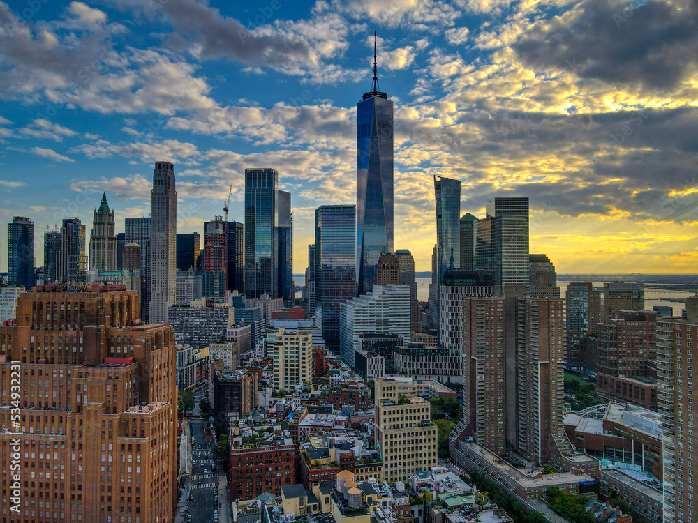 Fototapeta premium city skyline