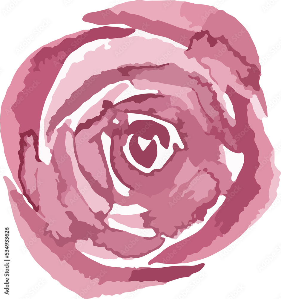 Fototapeta premium watercolor minimal design floral