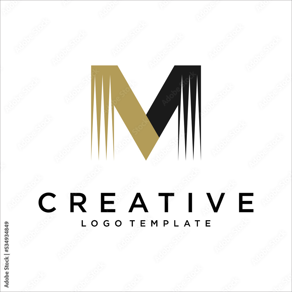 Letter M Logo Design Template Vector Element Letter M Logo Design Template Vector Element