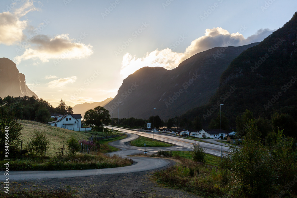 Spectacular Nature Rogaland Norway fiord landmark