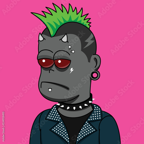 cartoon monster. monster character. Vector illustrations.