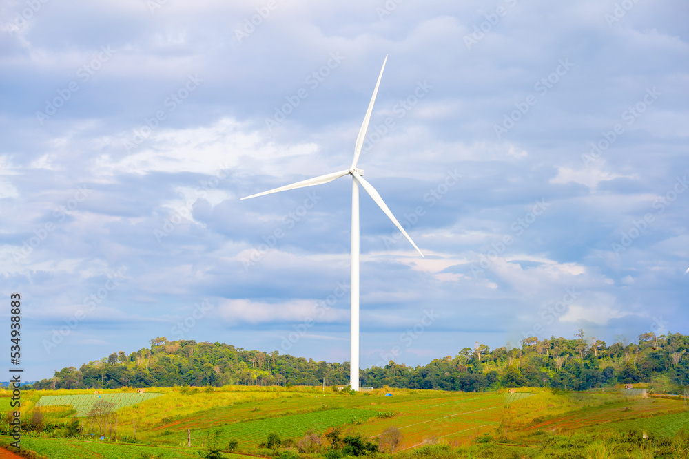 Wind farms for generating electricity, a clean alternative energy that does not cause pollution and negatively affect the global climate change. Wind farms for generating electricity, a clean alternative energy that does not cause pollution and negatively affect the global climate change.