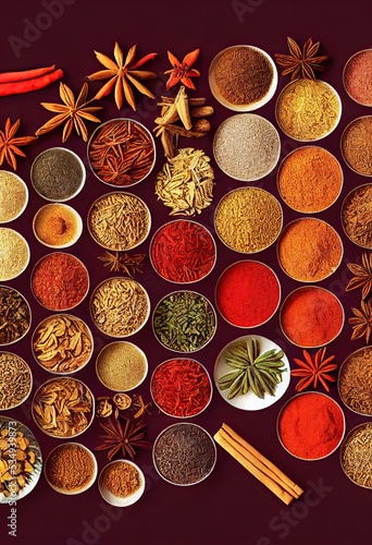 Spicy background